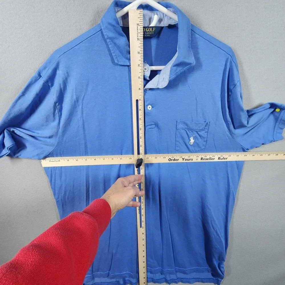 Polo Golf Ralph Lauren Polo Shirt Mens XL Modal Blend Pocket Pony Golf‎